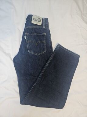 Levi's Dark Blue Straight-Leg Women's Jeans